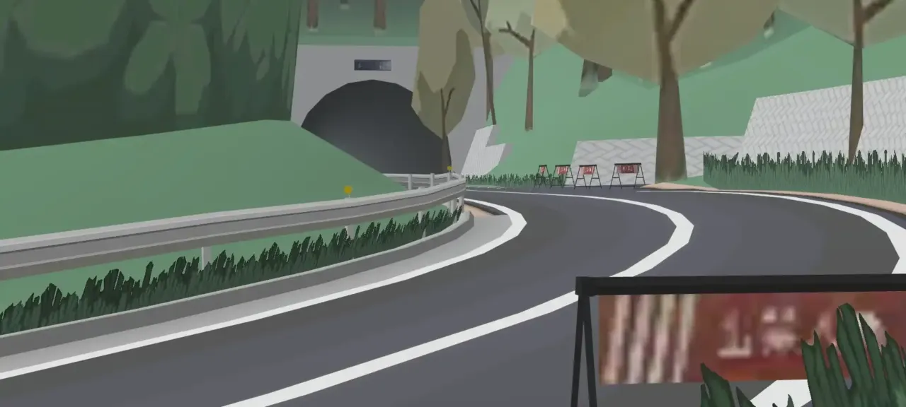 Tsuchisaka Mountain Pass map mod 0.3.6