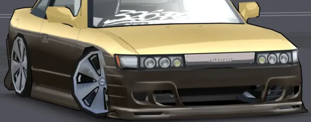 Chrome S13 Headlights Livery