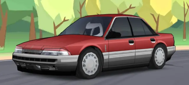 1987 Holden Calais VL Livery