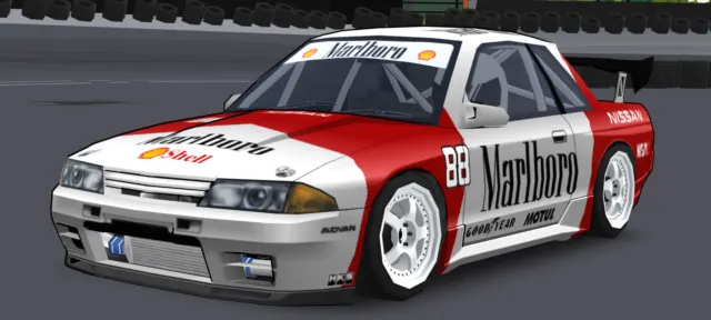 Nissan Skyline BNR32 Marlboro Livery