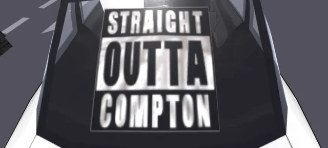 Straight Outta Compton Sticker