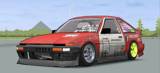 AE86 Missile Livery