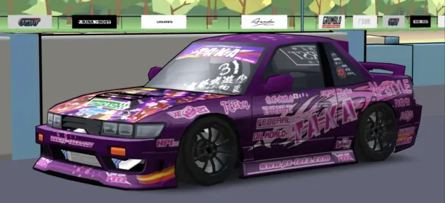 Tsujii Akira’s 2014 Drift Muscle PS13 Livery