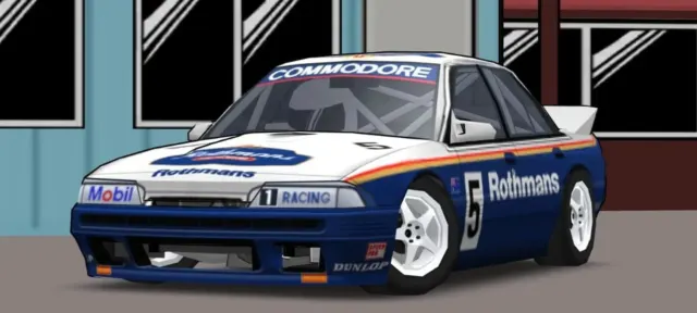 1987 Rothmans Holden Commodore VL Group A Livery