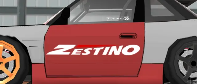 Zestino Tyres Logo Sticker Livery