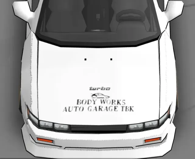 Auto garage TBK stickers livery