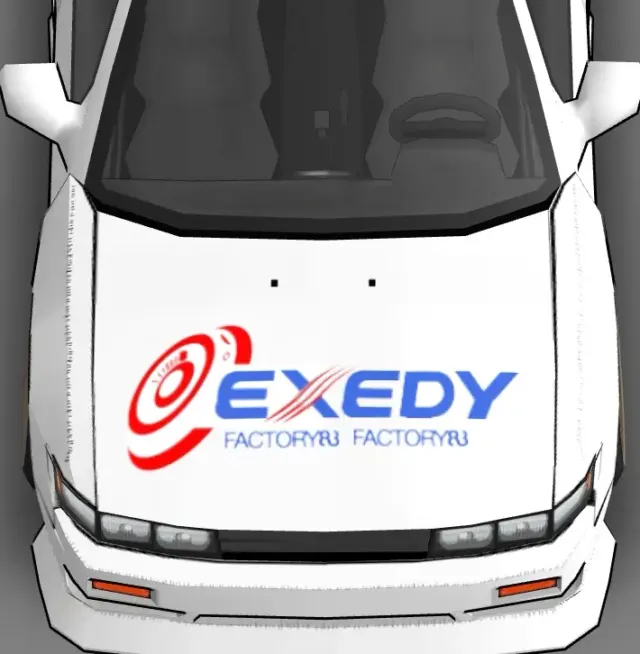 exedy clutch sticker livery