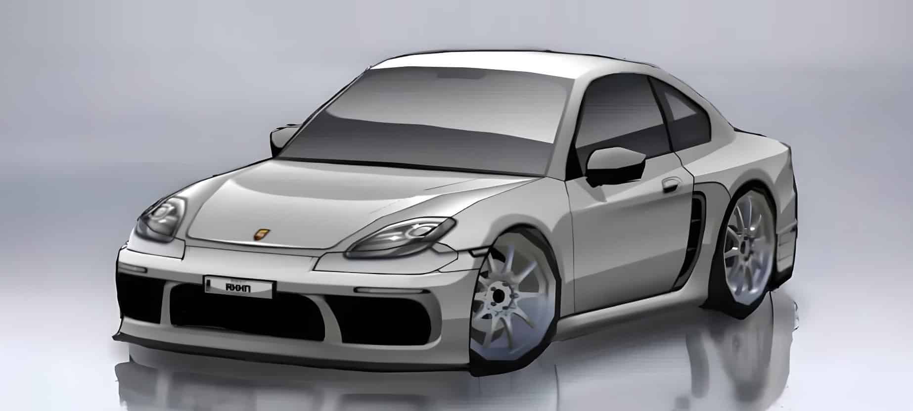 Porsche Cayman 2017 Livery