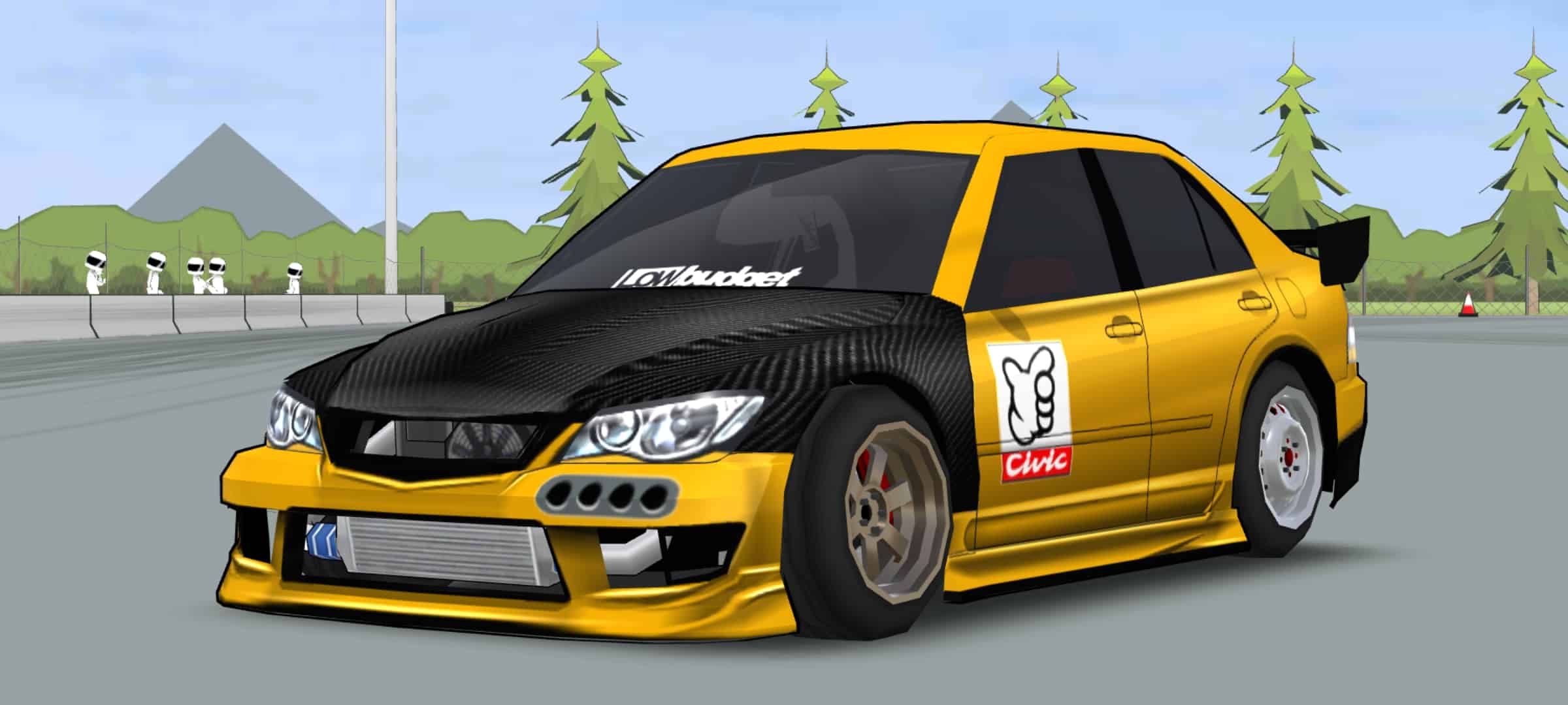 Honda Civic FD Drag Livery