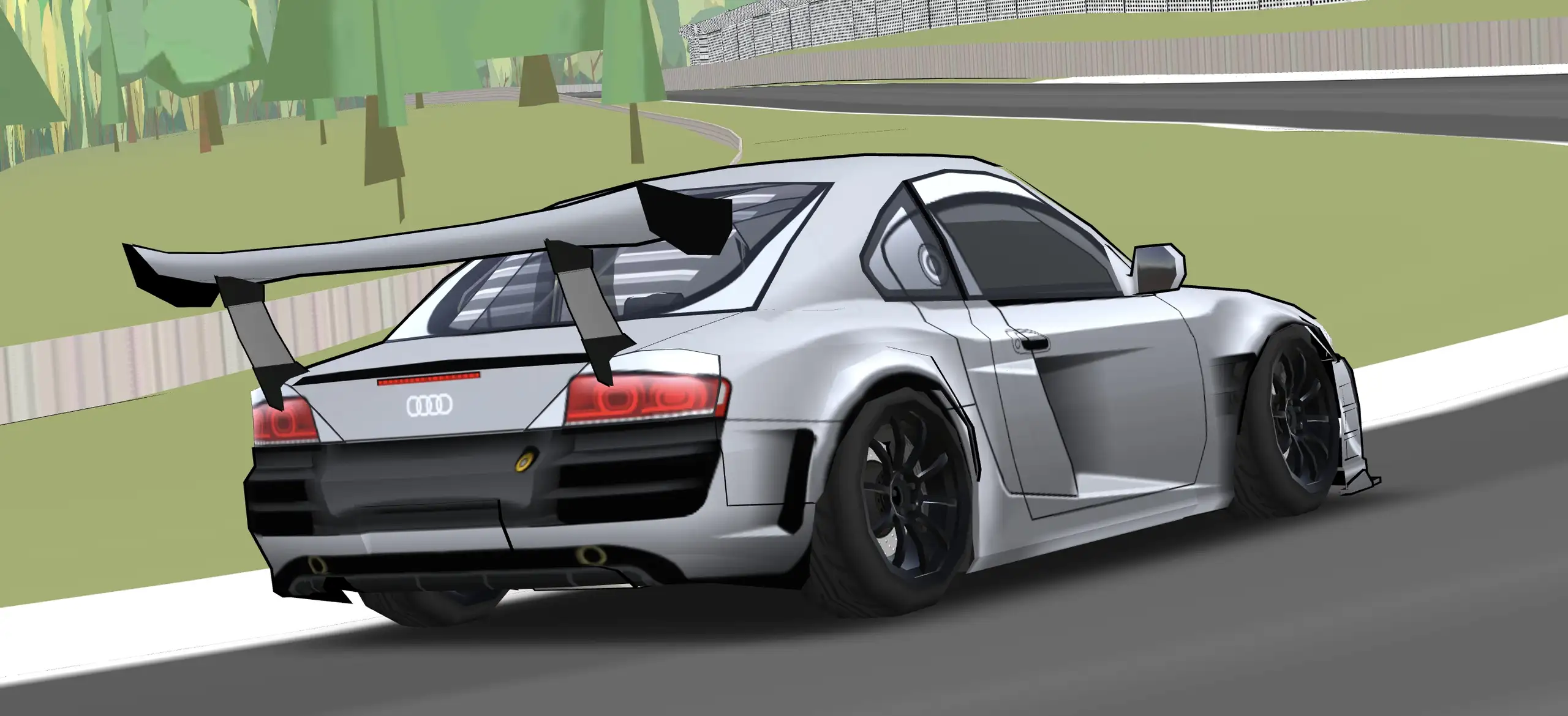 '12 Audi R8 LMS Ultra GT3 Livery - screenshot 2
