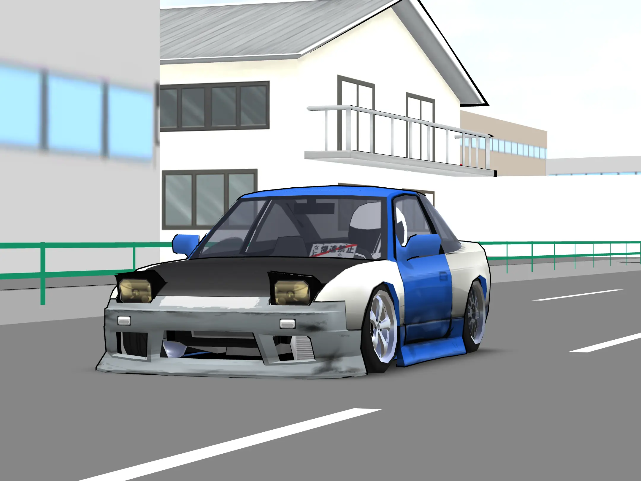 Mayhem Inc 180SX Missile Livery