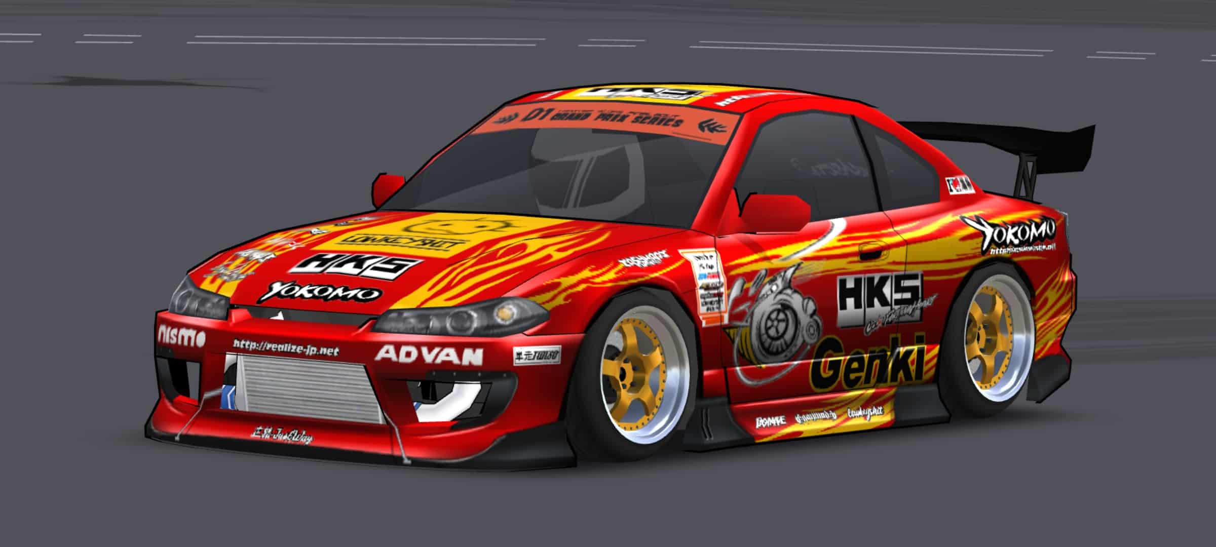 S15 DRIFT STYLE HKS Livery
