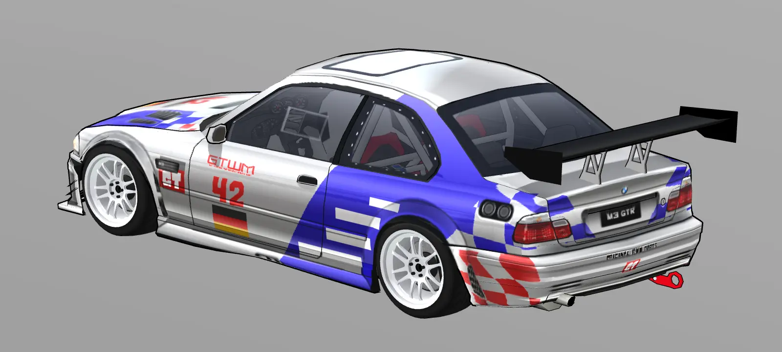 BMW M3 GTR (E46) BMW motosport Livery - screenshot 4