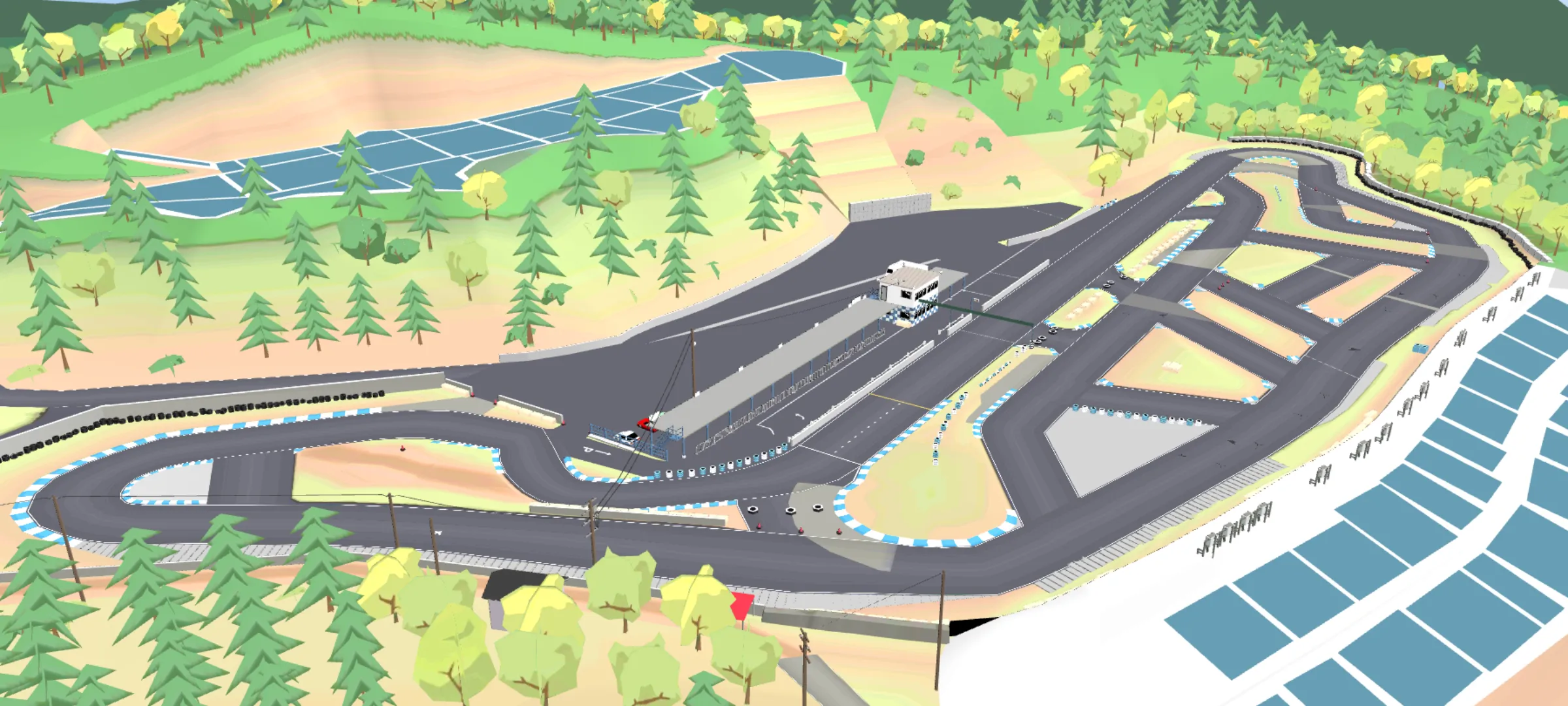 Meihan Sports Land map mod 0.4.1 - screenshot 4