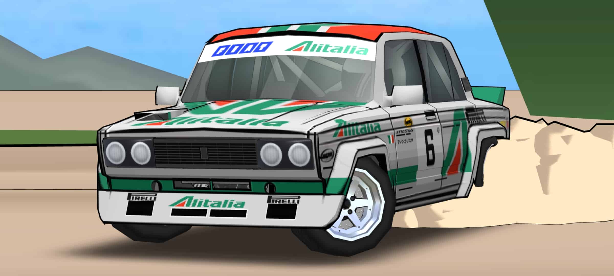 Fiat 131 Abarth Livery