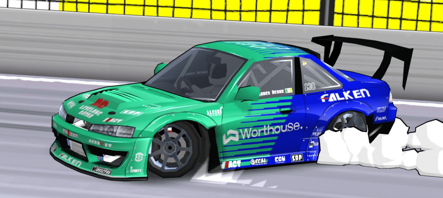 James Deane Falken S14 Livery