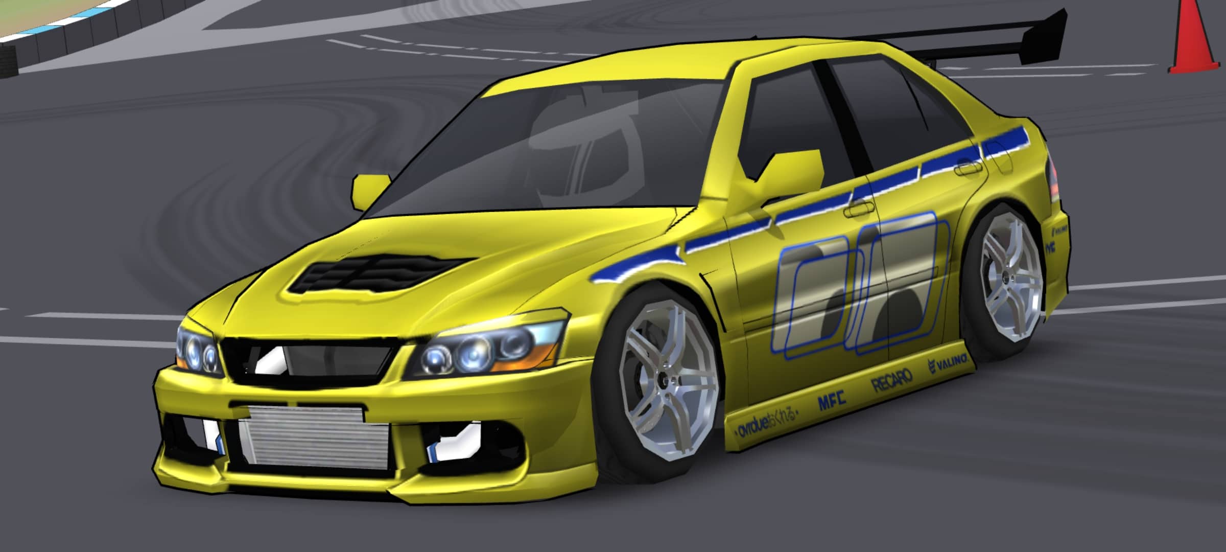2002 Mitsubishi Lancer Evo VII from Fast and Furious Livery