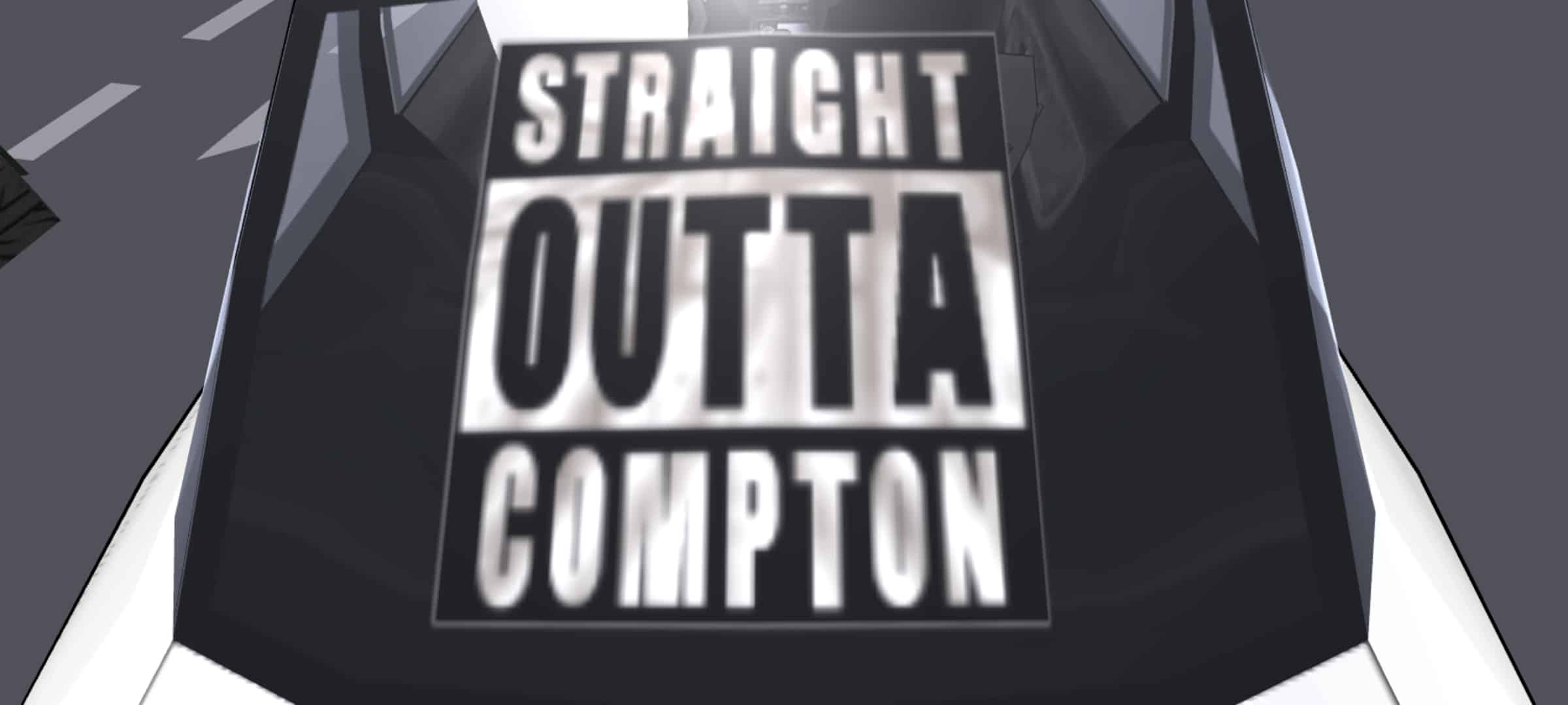 Straight Outta Compton Sticker Livery