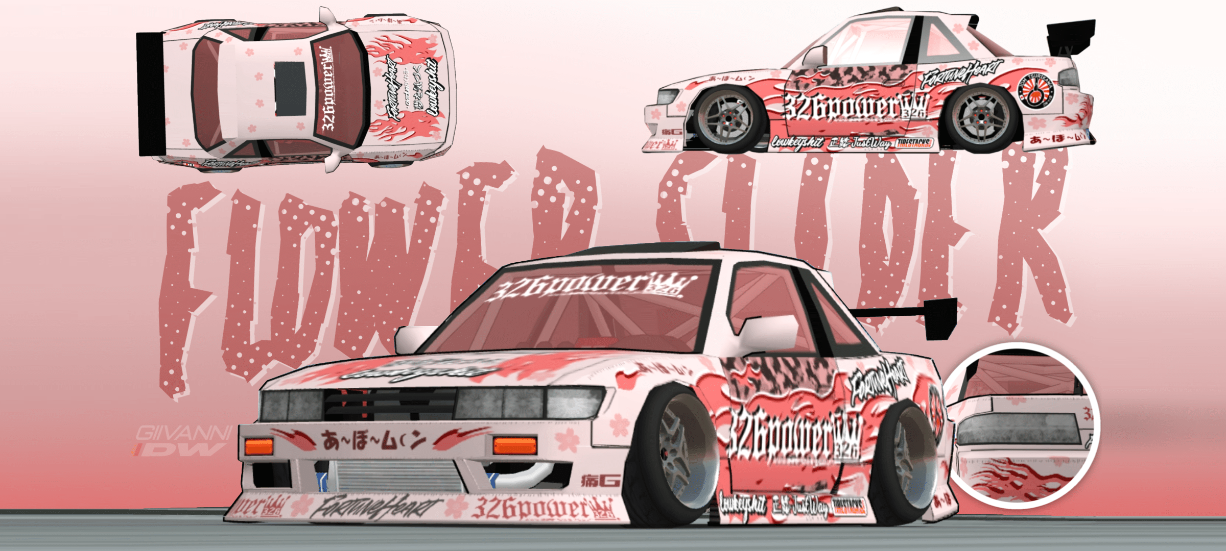 S13 Flower Slider Livery