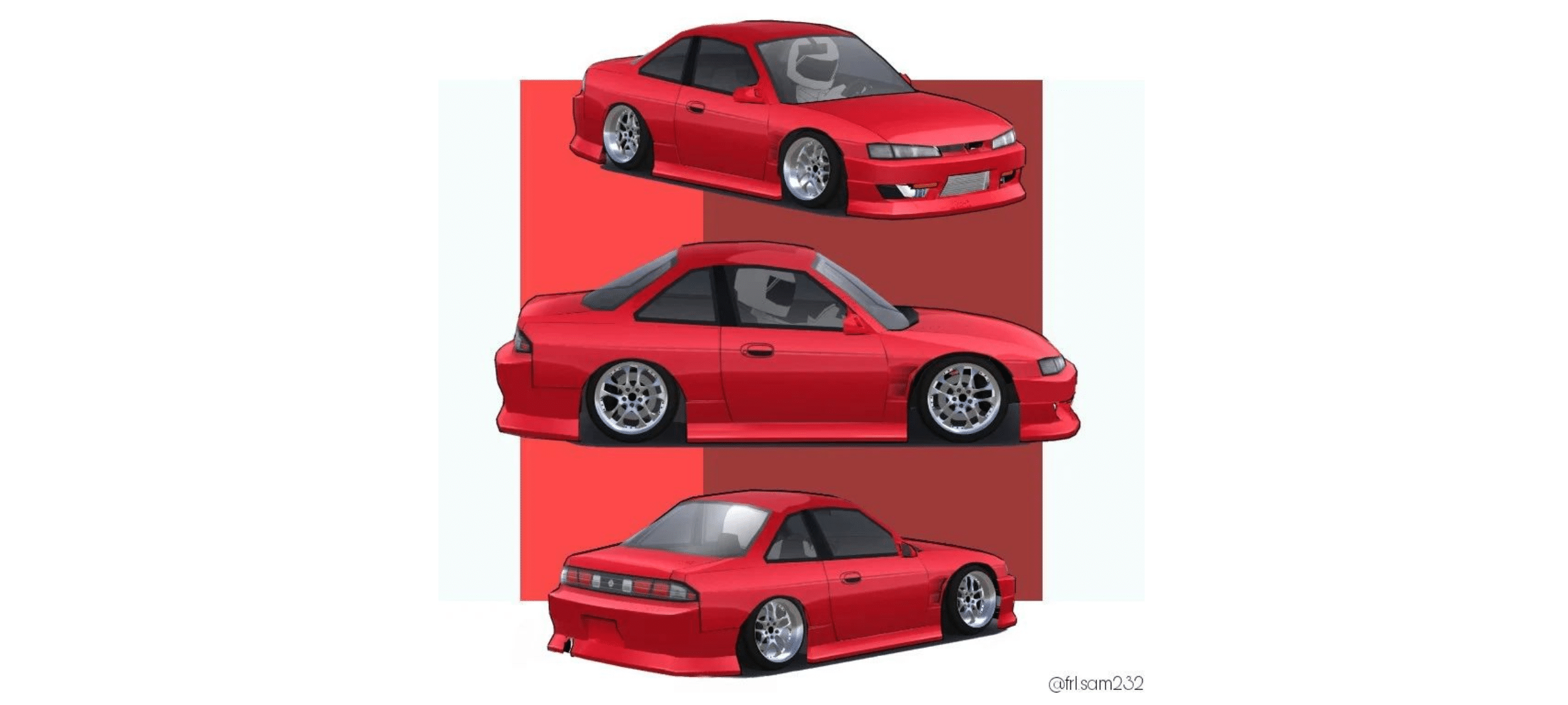 S14 2F Kit Reshade Livery