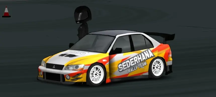 Mitsubishi Lancer EVO IX Devil ARM GT Sederhana Rally Team