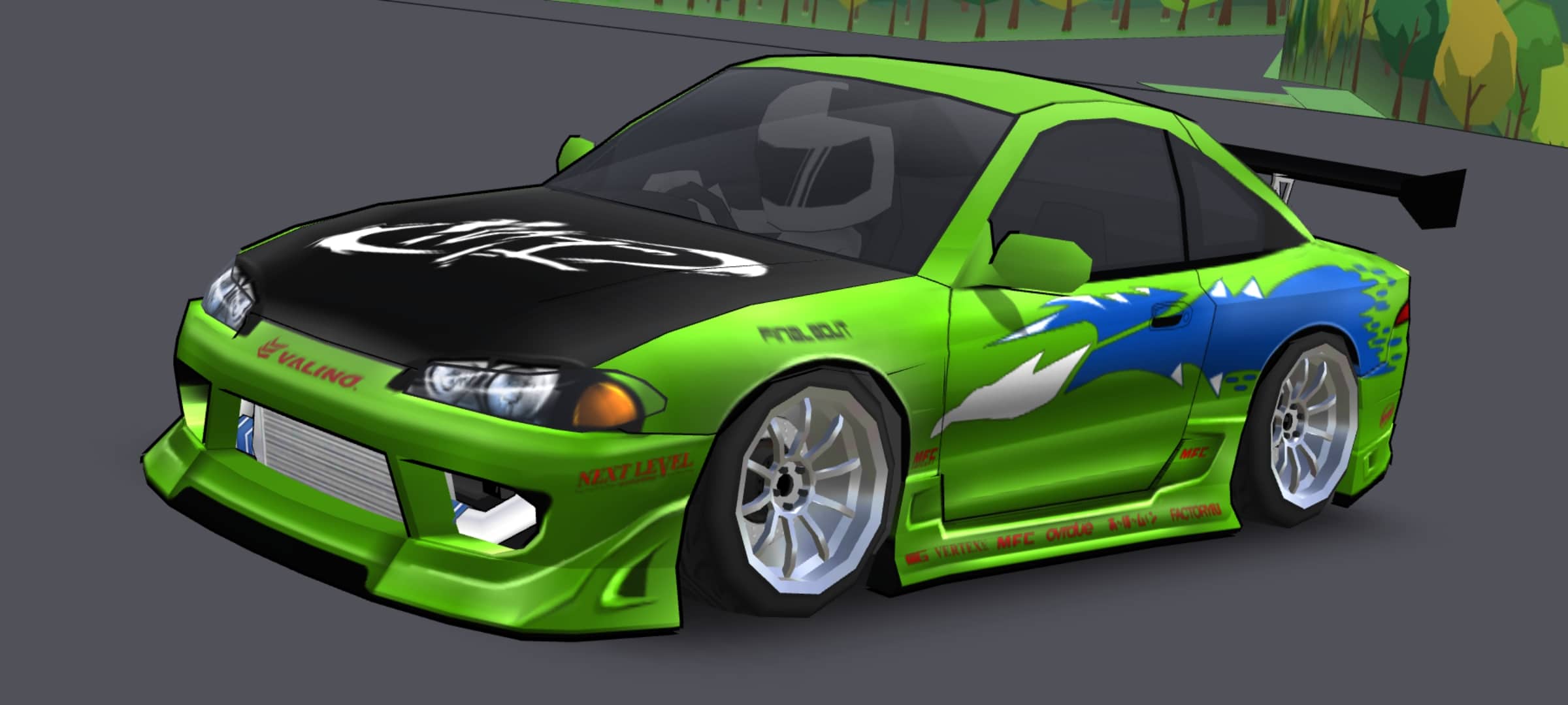 1995 Mitsubishi Eclipse from Fast and Furious Livery