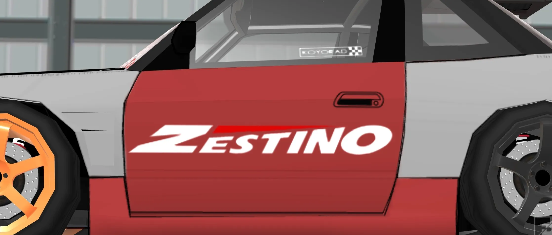 Zestino Tyres Logo Sticker Livery - Image 1