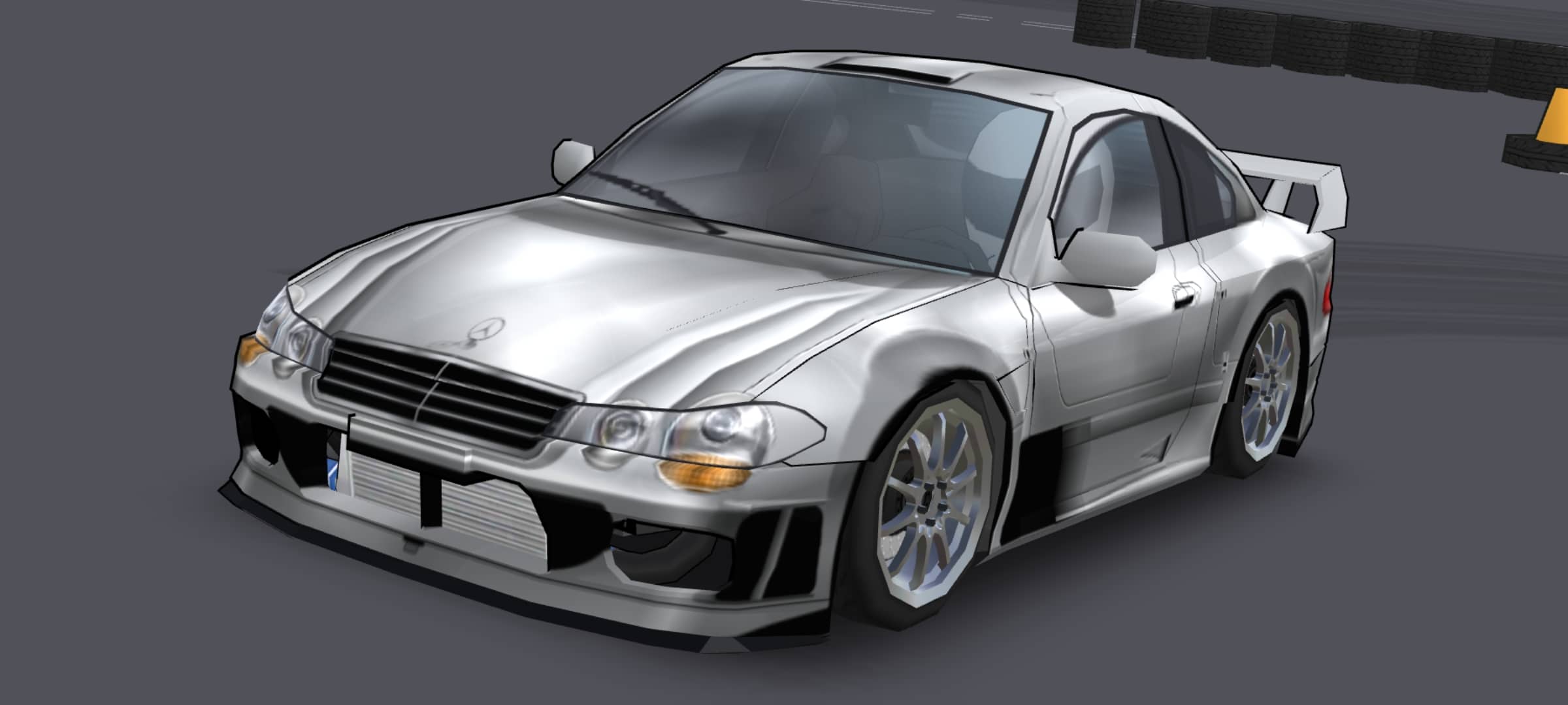 Mercedes Benz CLK GTR AMG Livery