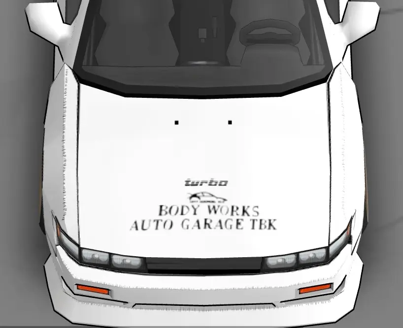 Auto garage TBK stickers livery - Image 1