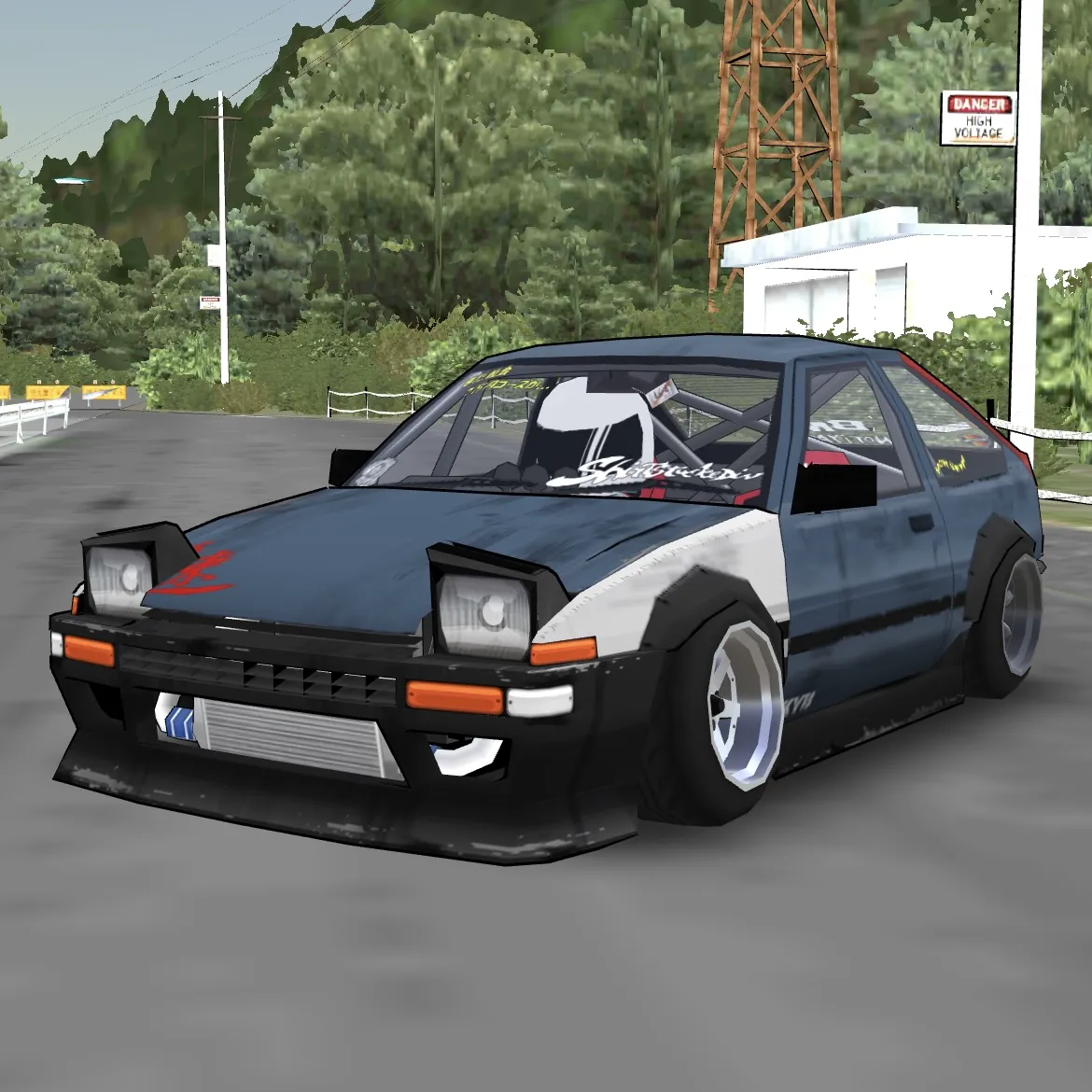 AE86 Blue Missile Livery - Image 1