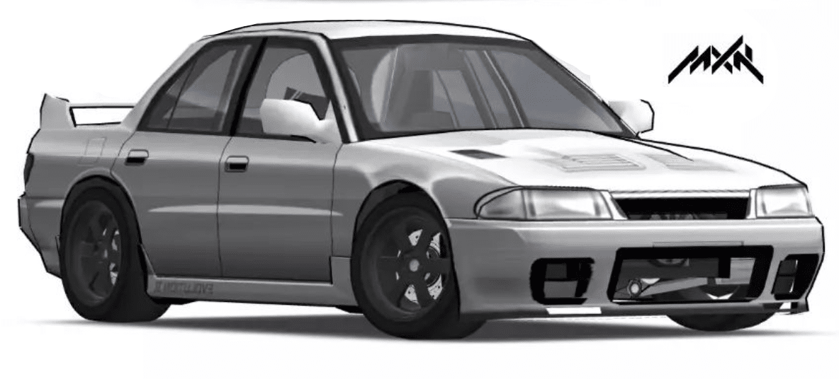 Lancer Evolution II Livery