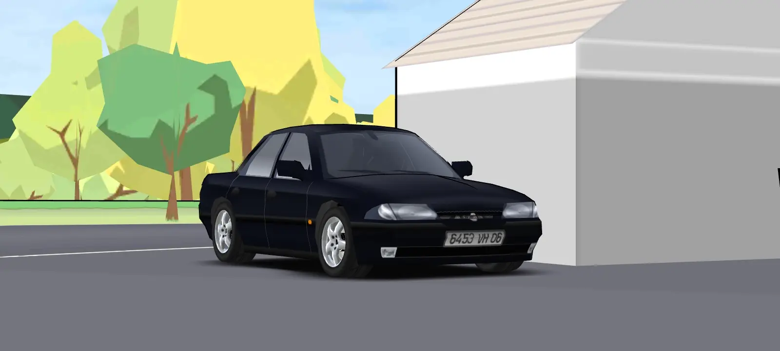 Renault Safrane from Ronin Livery - screenshot 2