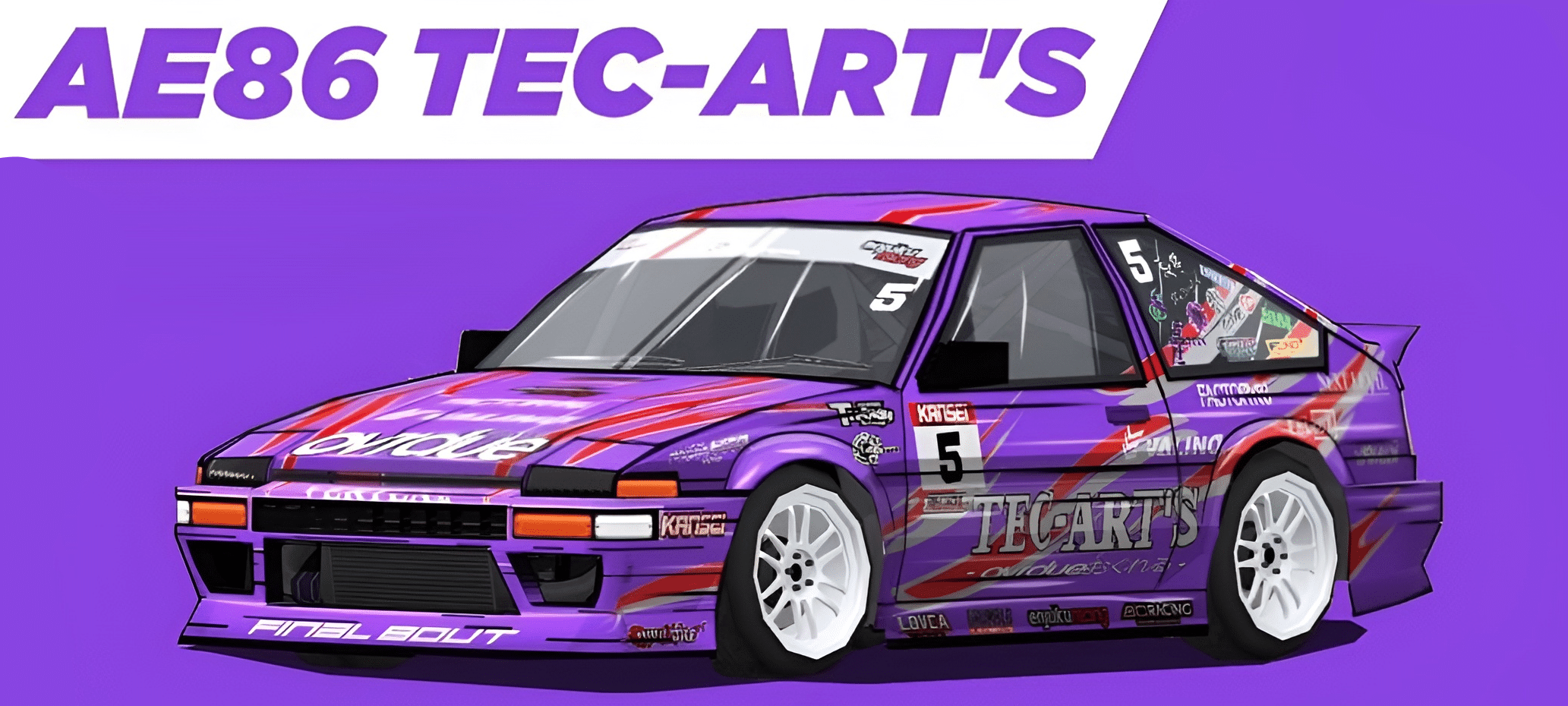 AE86 TEC-ART’S Livery