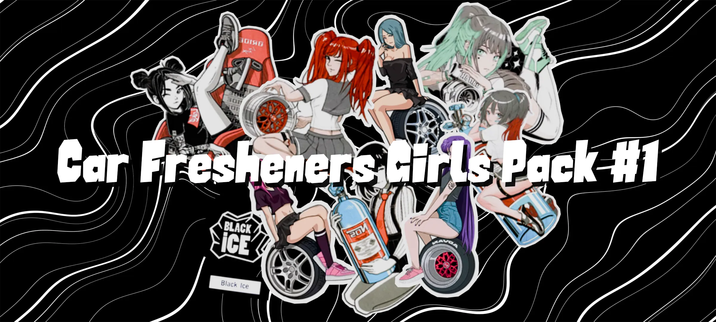 Car Freshener Girls Pack #1 0.3.6 - Image 1