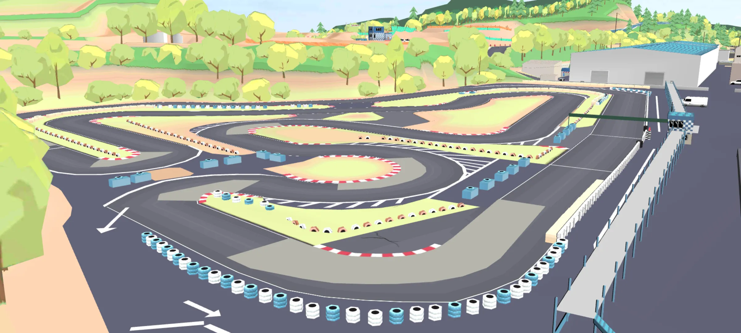 Meihan Sports Land map mod 0.4.7 - screenshot 5