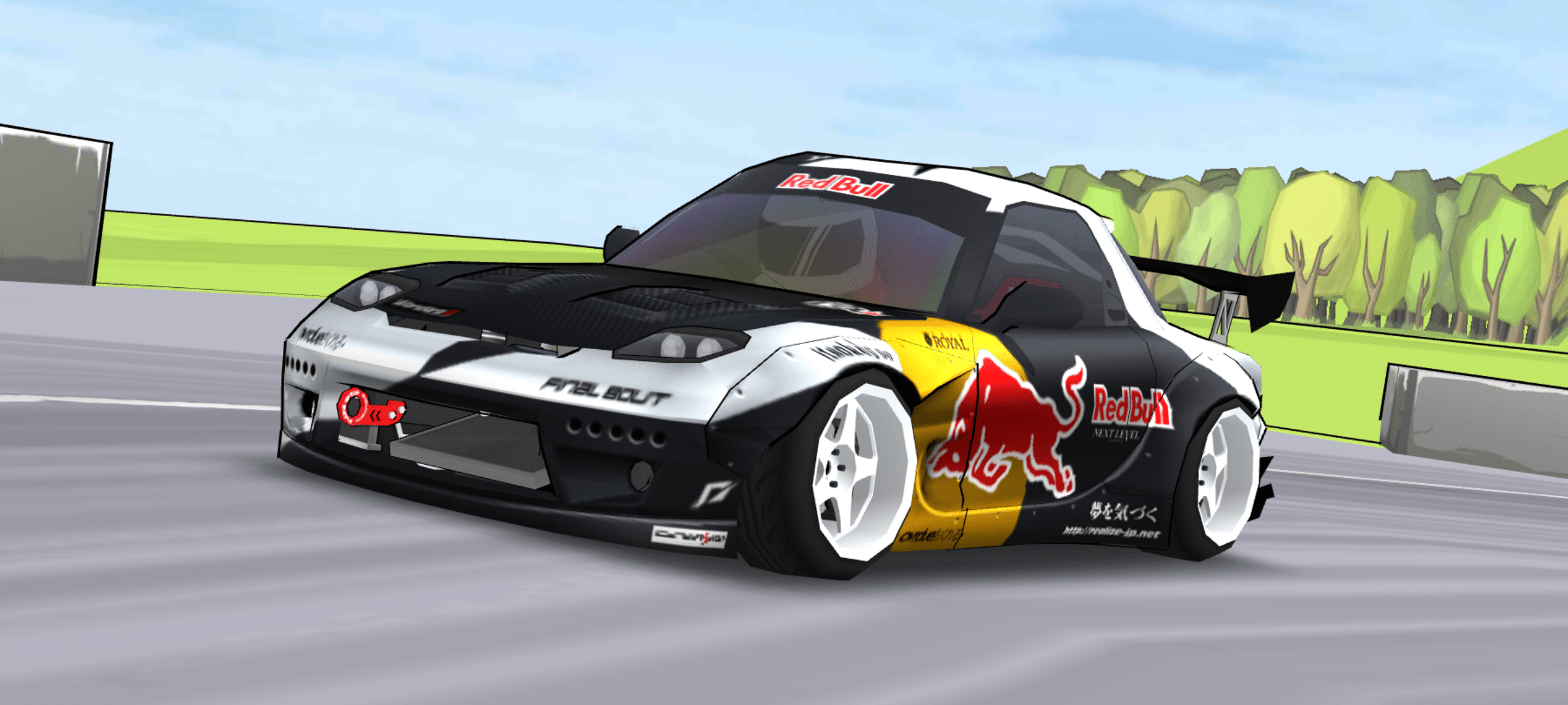 RX7 RedBull Madmike Livery