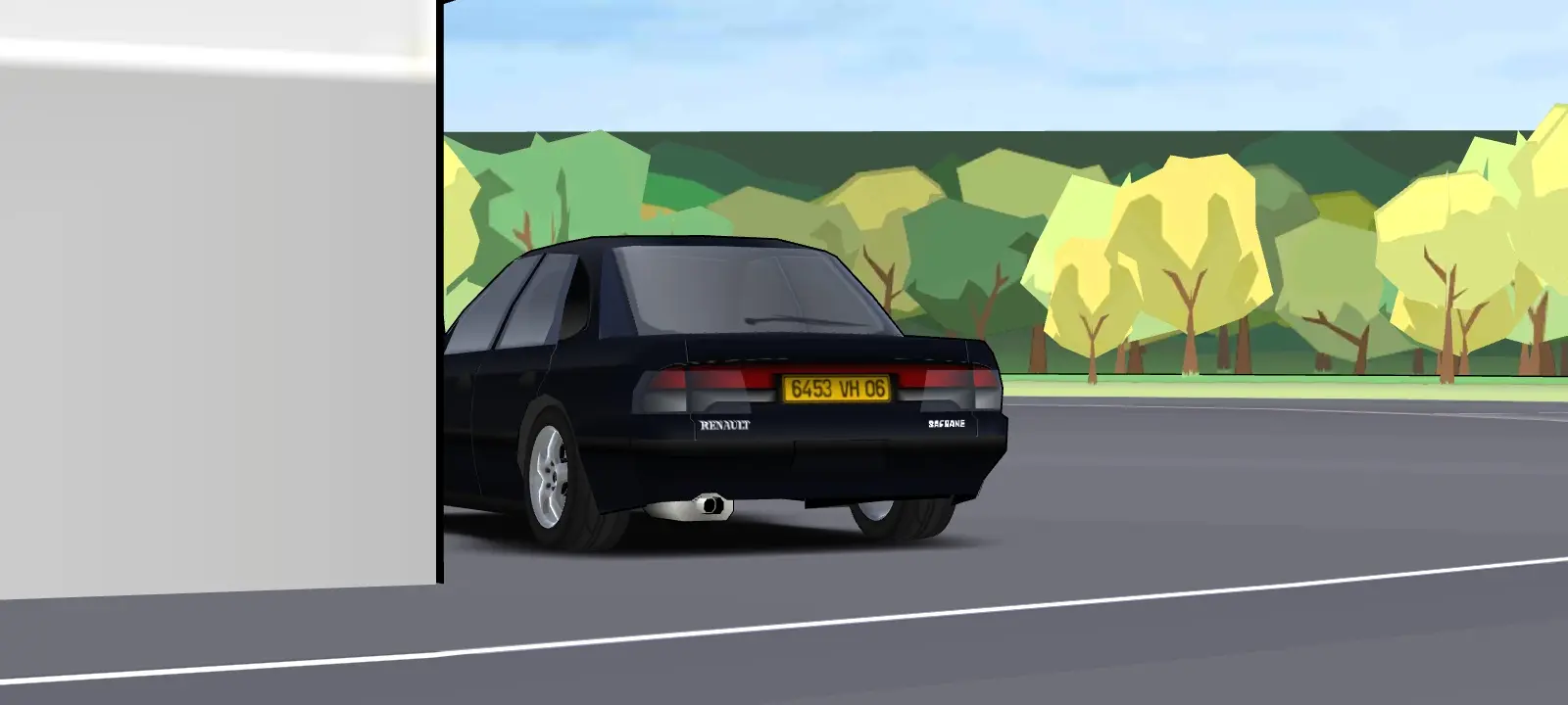 Renault Safrane from Ronin Livery - screenshot 3