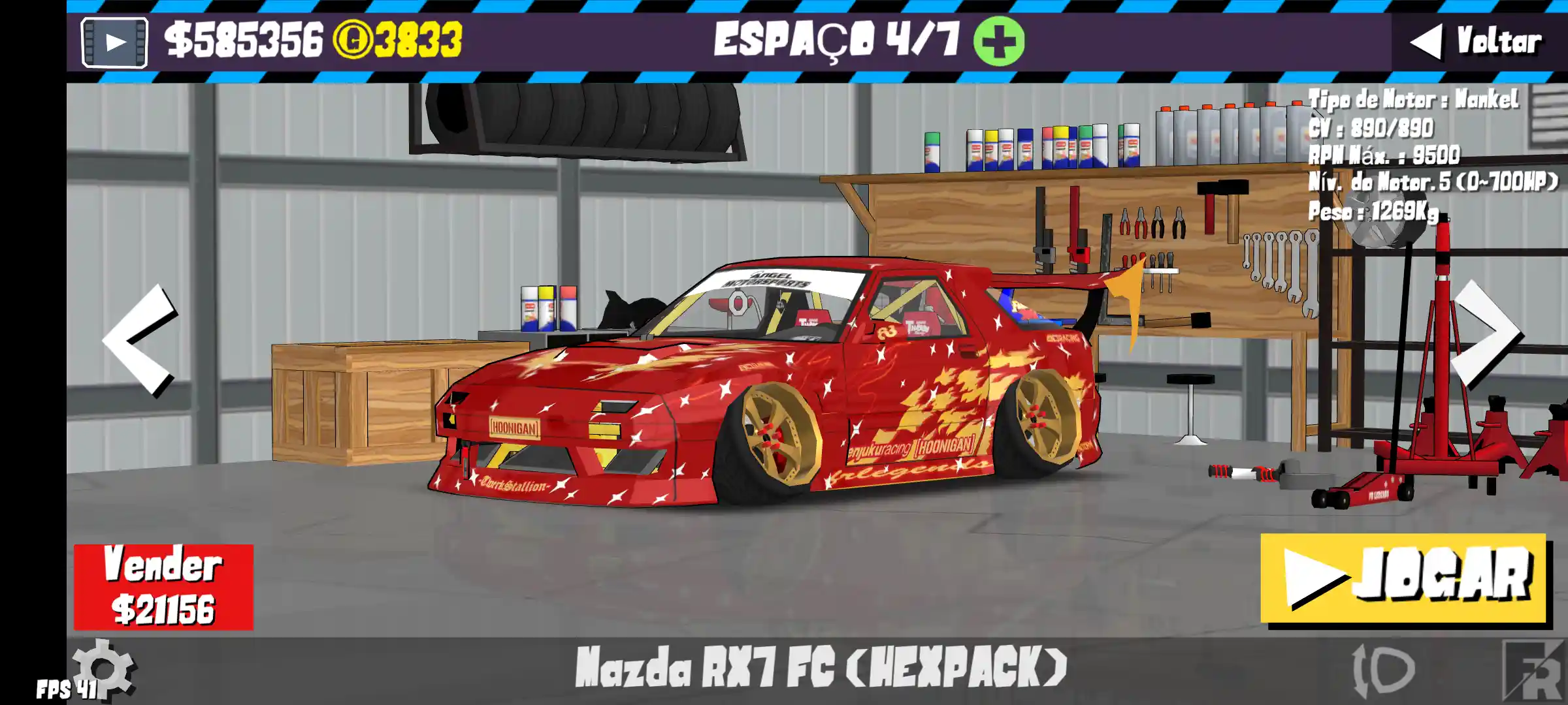 Mazda RX7 FC (HEXPACK)