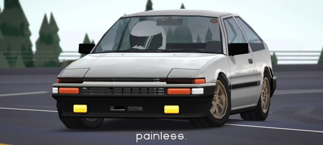 Toyota Sprinter Trueno SR AE85 Livery