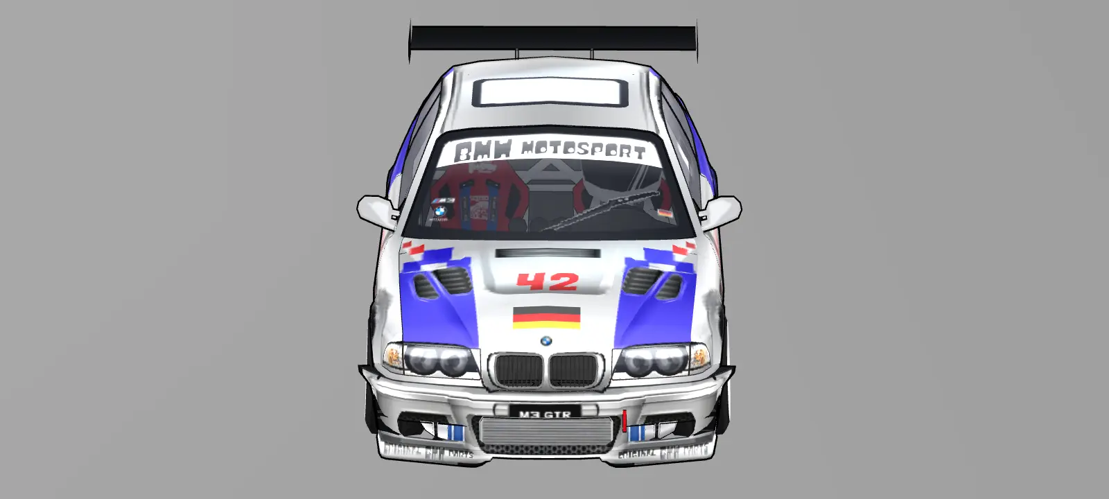 BMW M3 GTR (E46) BMW motosport Livery - screenshot 3