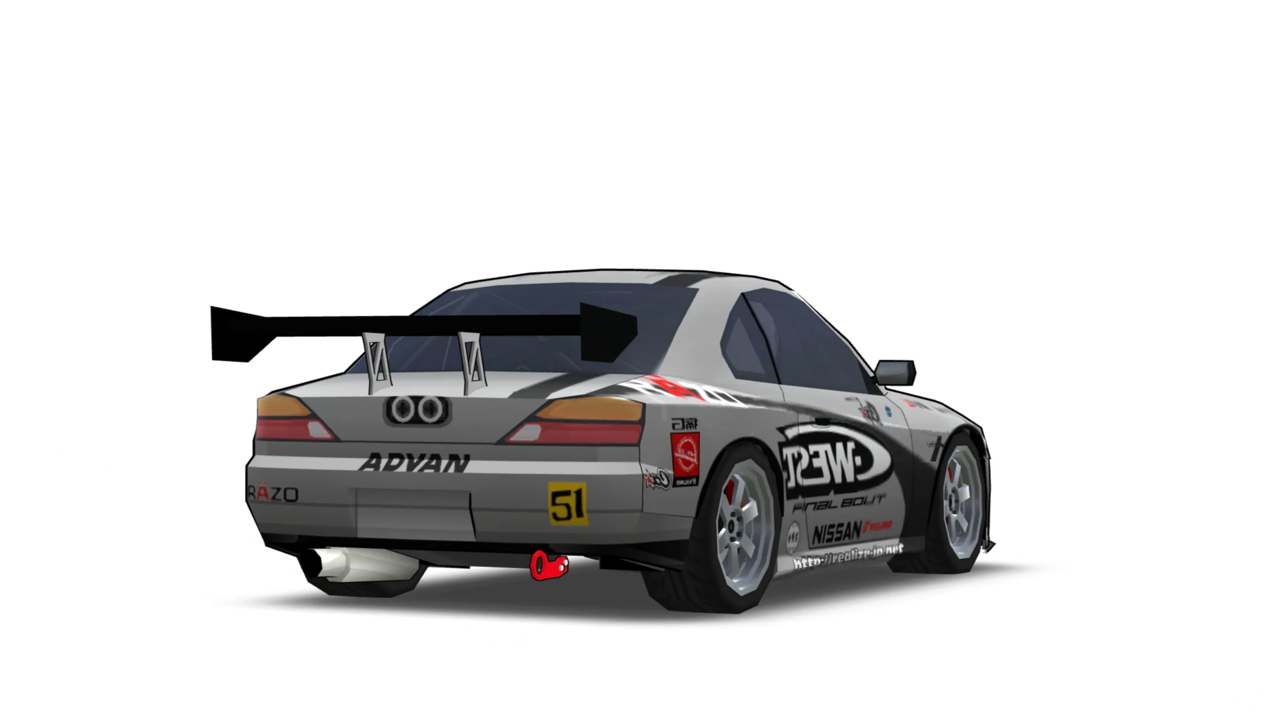 2001 C-West Razo Silvia S15 JGTC Livery - screenshot 2