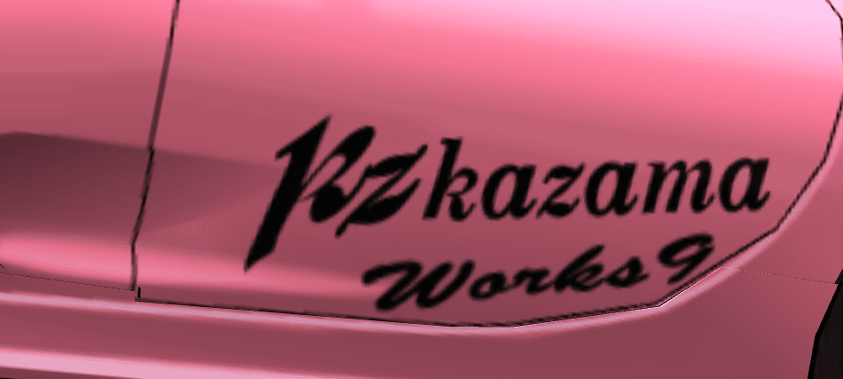 Kazama Auto Works9 sticker Livery