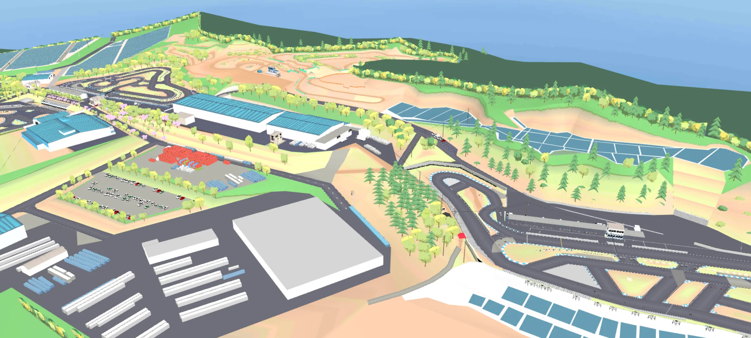 Meihan Sports Land map mod 0.4.7 - screenshot 7