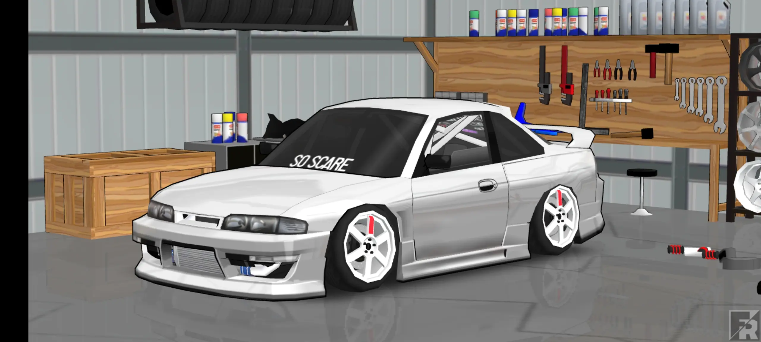 Nissan Silvia S14 White - Clean Build