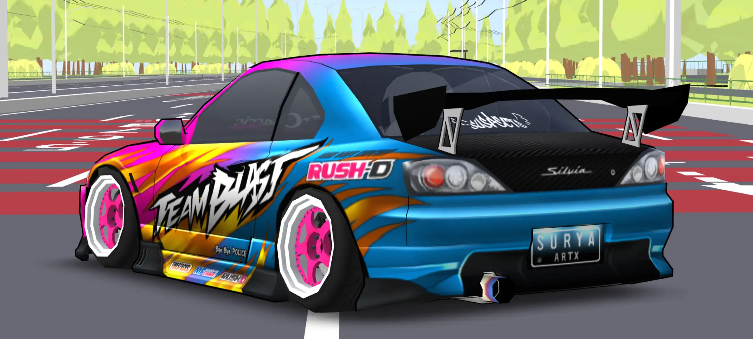 S15 Drift Style Tribal Livery - screenshot 4