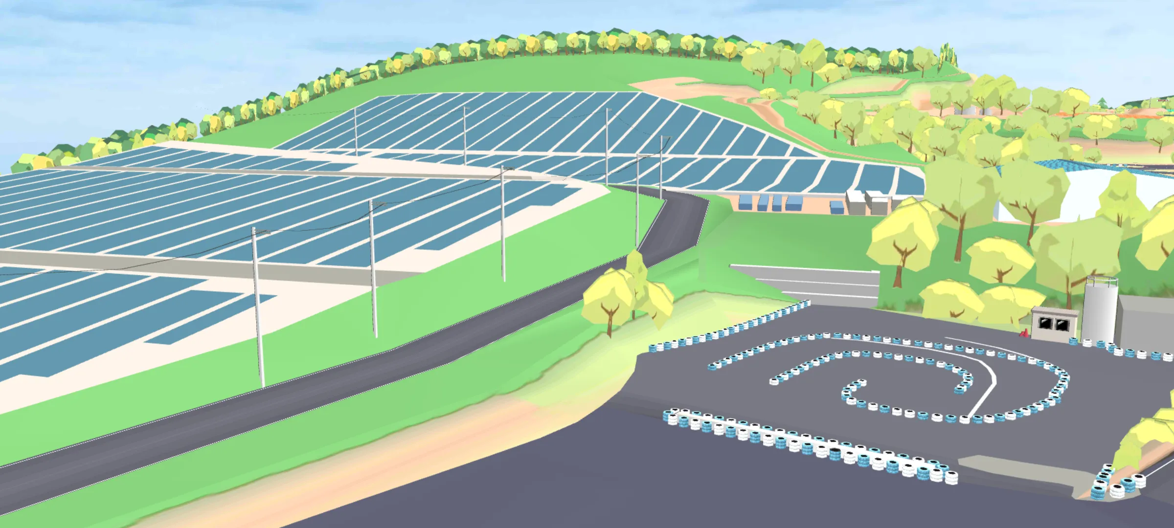 Meihan Sports Land map mod 0.3.6 - screenshot 6