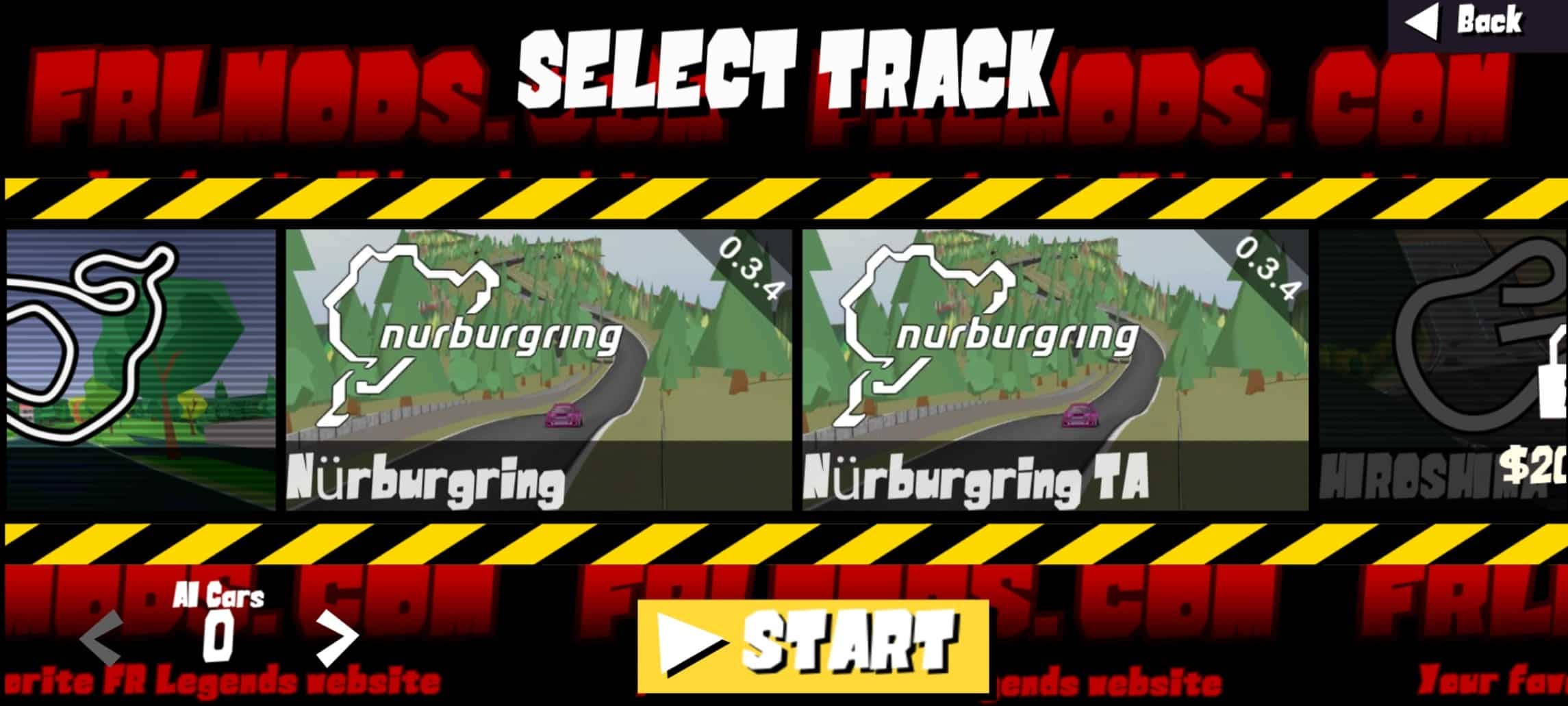 Nürburgring TA map mod 0.3.4