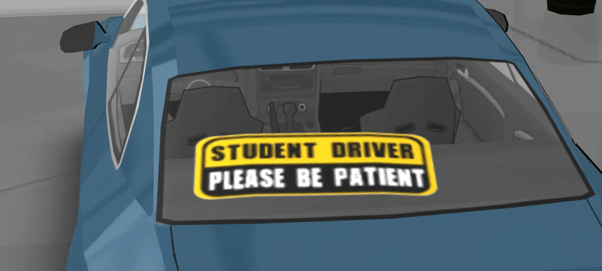 Student Driver Sticker Livery - Image 1