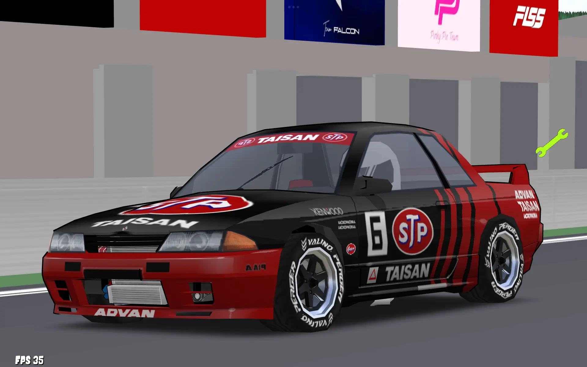 Nissan Skyline R32 GTR TEAM TAISAN Group Livery - Image 1
