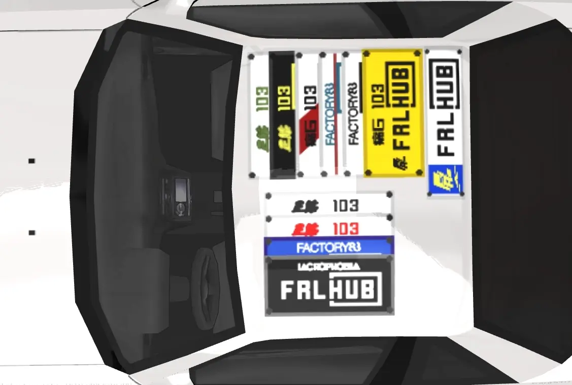 Very Simple License Plate Pack Livery - Image 1